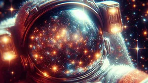 Among the Stars - Generated by AI